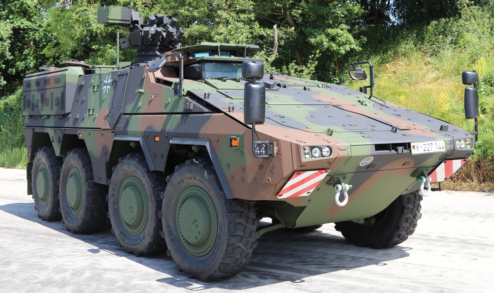 Final Boxer Armored Fighting Vehicles Delivered for German Armed Forces