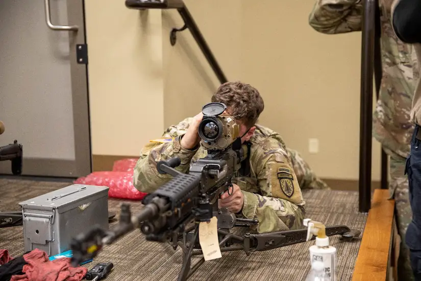 US Army Evaluation Family of Weapons Sight â€“ Crew Served (FWS-CS) Machine Gun Optic