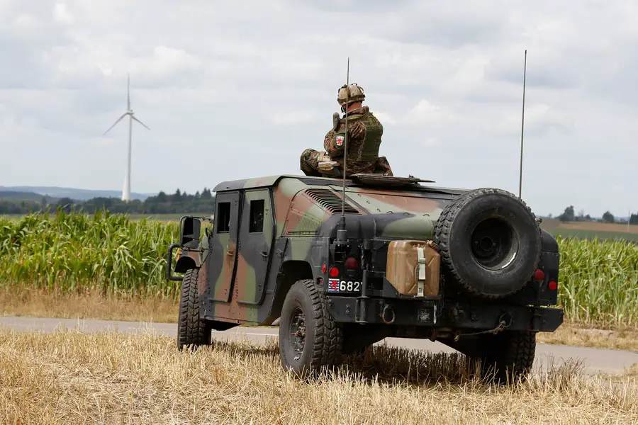Luxembourg Army High-Mobility-Multipurpose-Wheeled-Vehicle (HMMWV/Humvees)