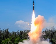 India Successfully Flight Tests New Generation Agni P Medium Range Ballistic Missile