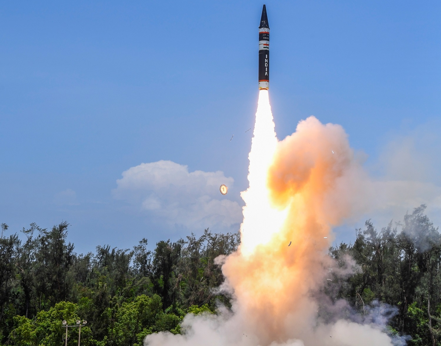 India Successfully Flight Tests New Generation Agni P Medium Range Ballistic Missile
