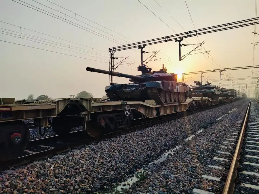 Indian Army Conducts Successful Trial of Military Train on Dedicated Freight Corridor (DFC)