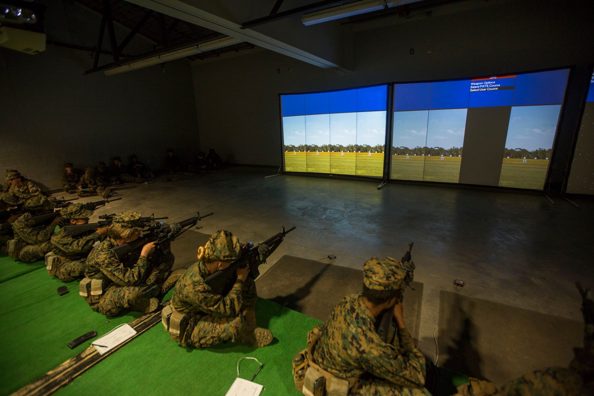U.S. Marine Corps Indoor Simulated Marksmanship Trainer (ISMT)