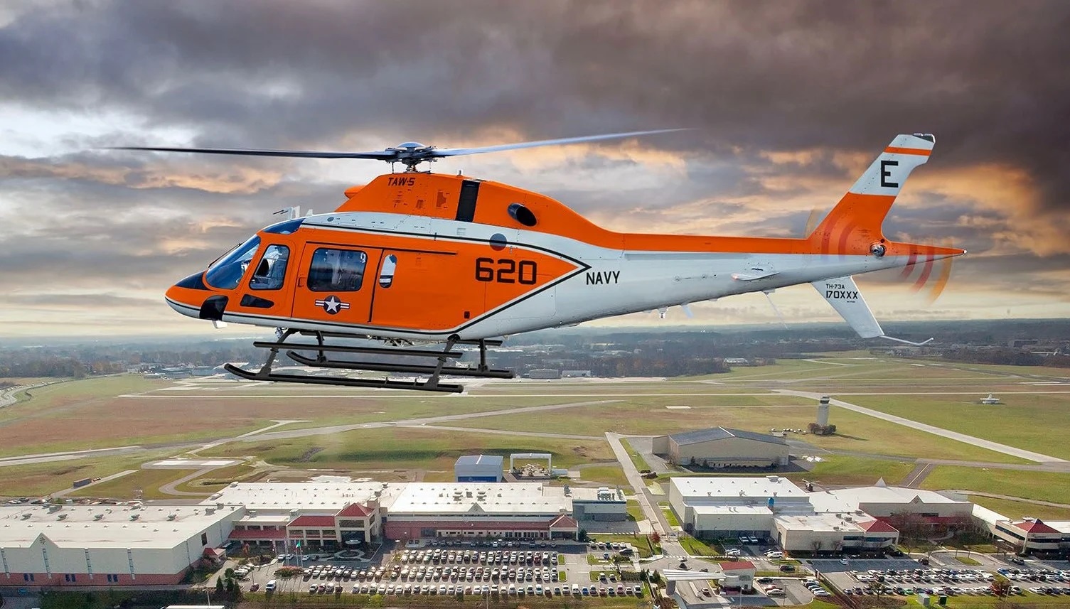 Leonardo Helicopters Delivers First TH-73A Training Helicopter to US Navy