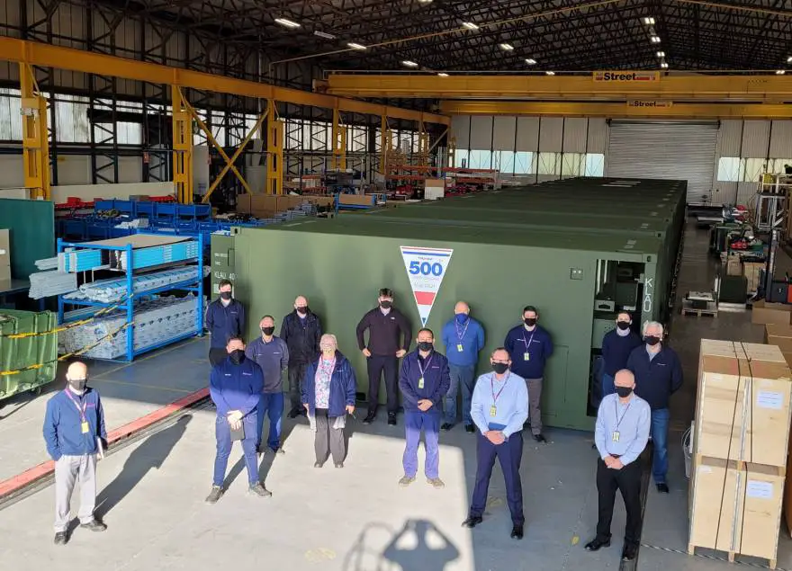 Marshall Aerospace and Defence Group Delivers 500th Container System to Netherlands Armed Forces