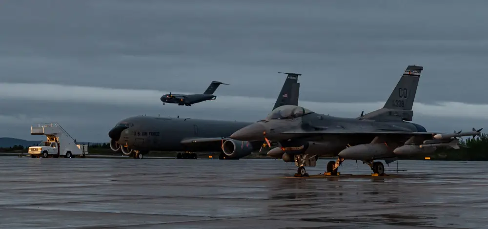 North American Aerospace Defense Command (NORAD) Conducts Arctic Air Defence Exercise Amalgam Dart