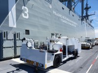 NSPA Delivers New firefighting Vehicle to Spanish Navy Aircraft Carrier