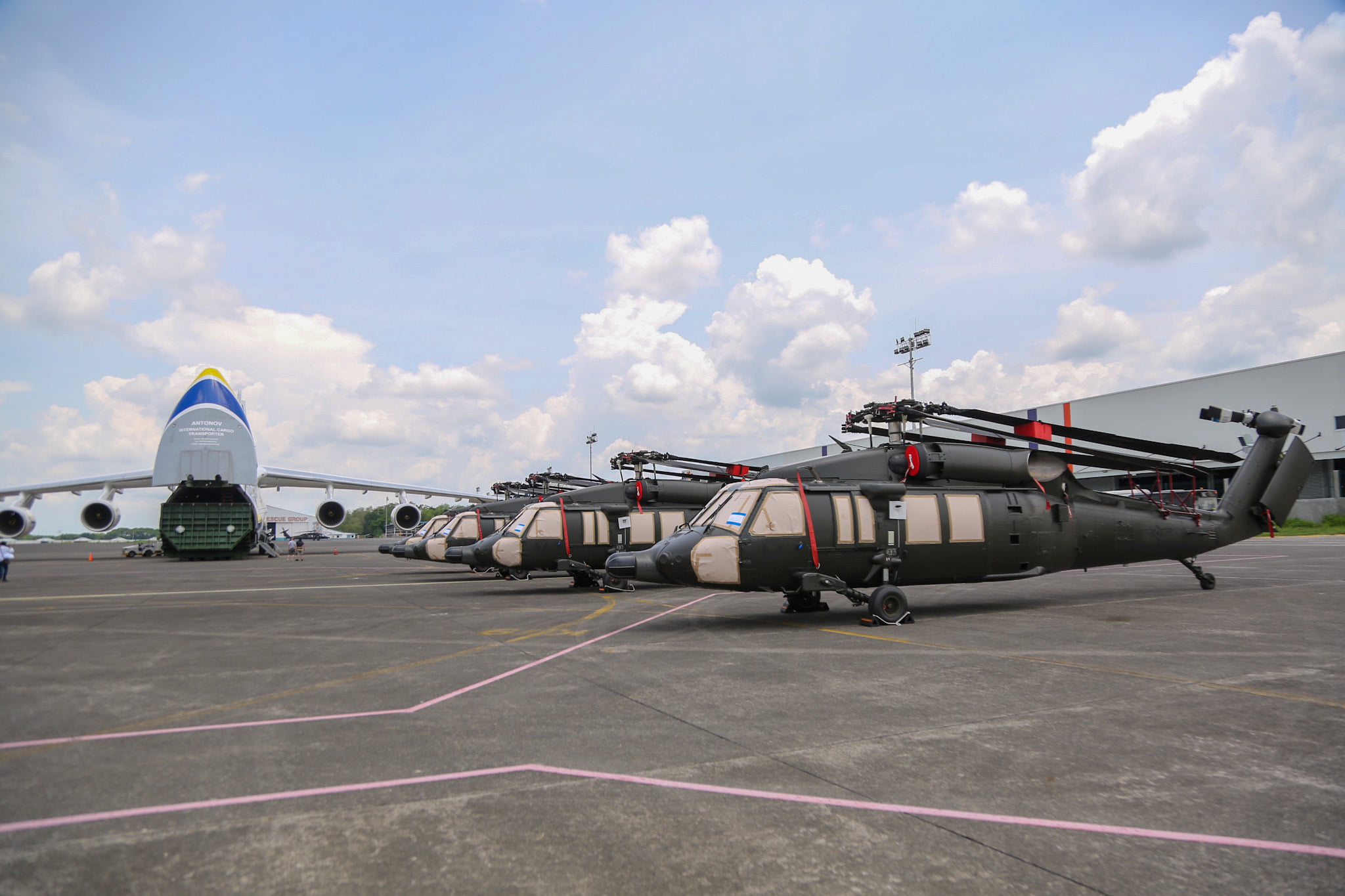 Philippine Air Force Receives Five More S-70i Black Hawk Combat Utility Helicopters