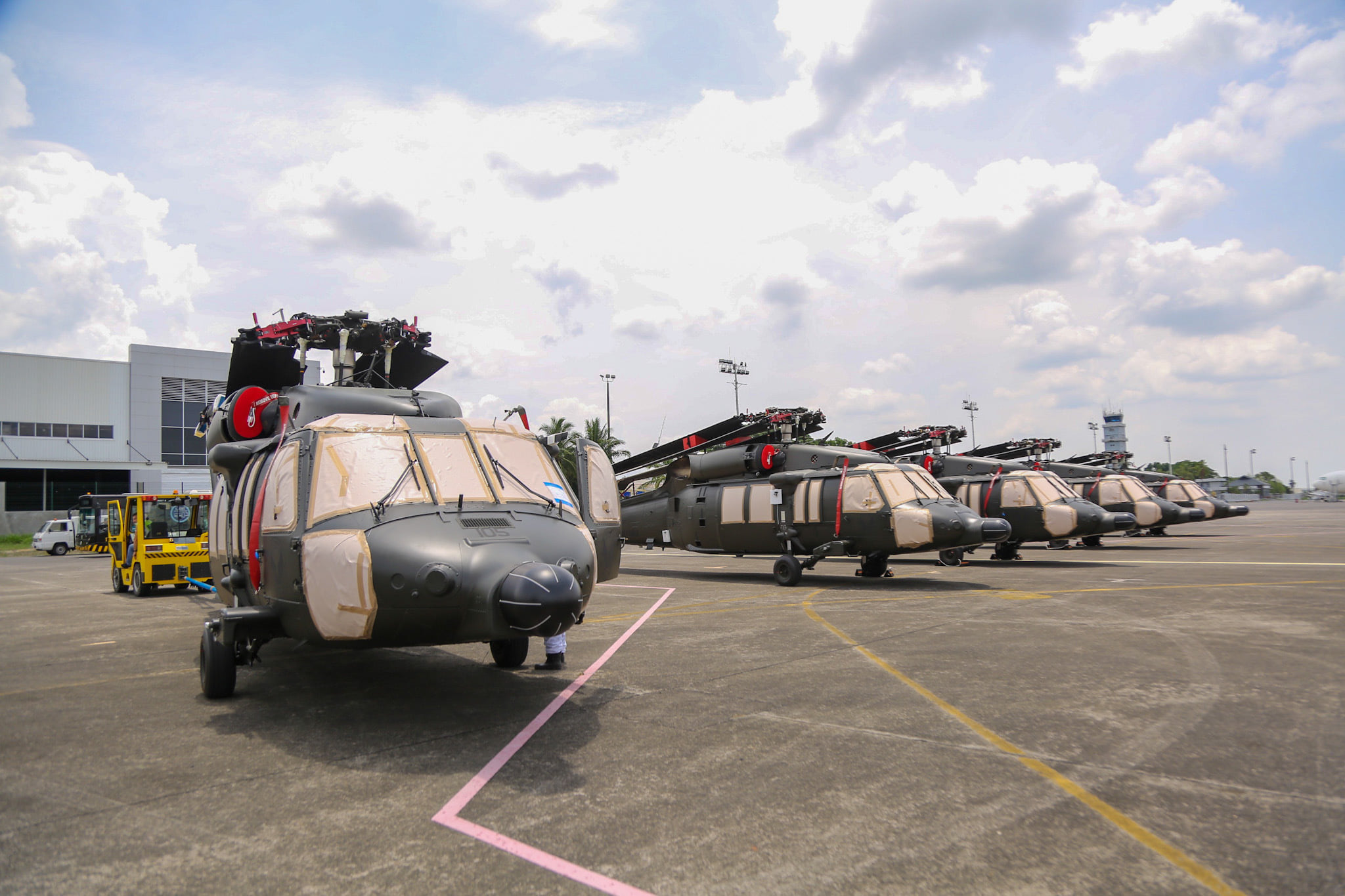 Philippine Air Force Receives Five More S-70i Black Hawk Combat Utility Helicopters