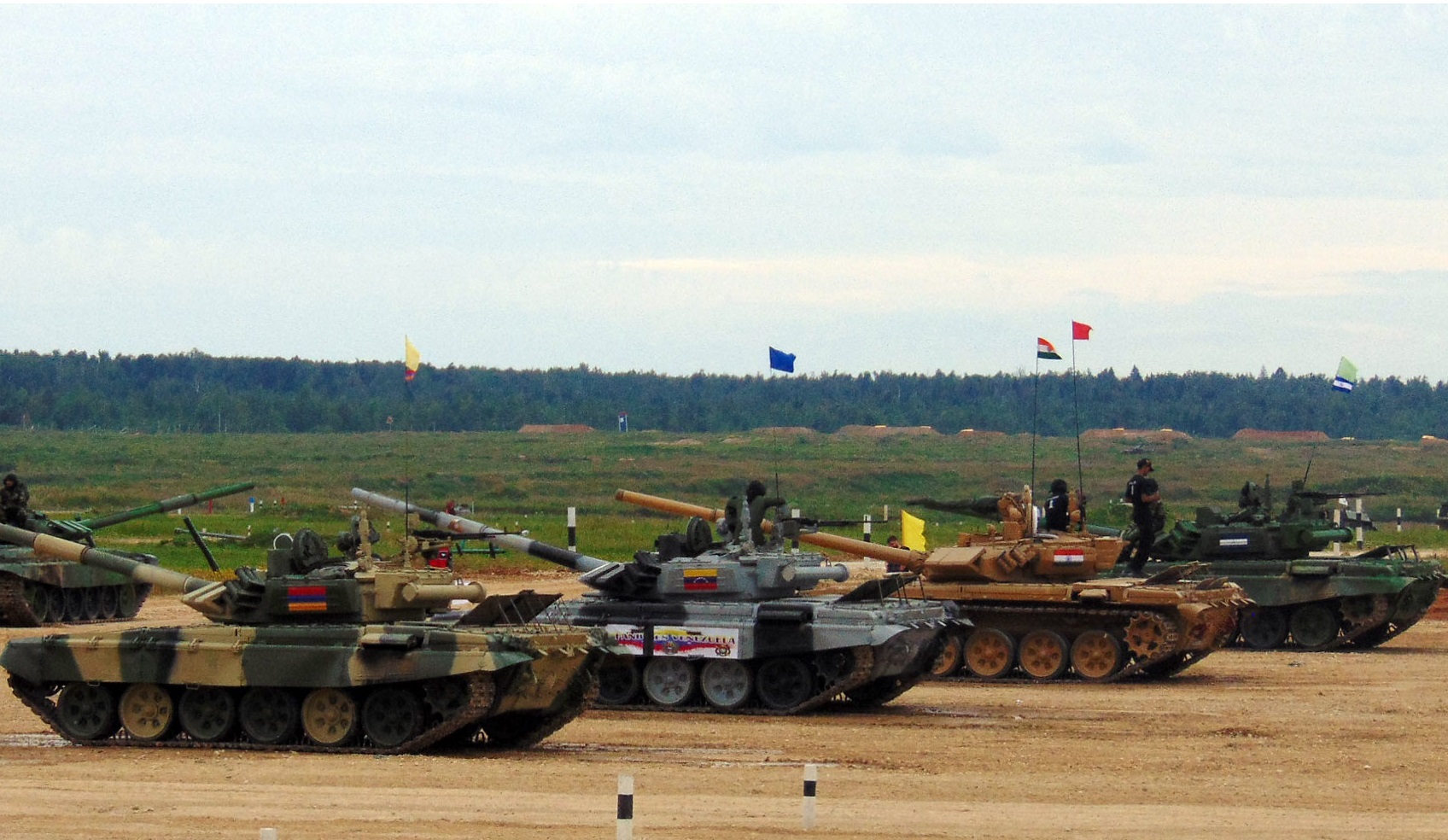 The International Army Games: Tank Biathlon