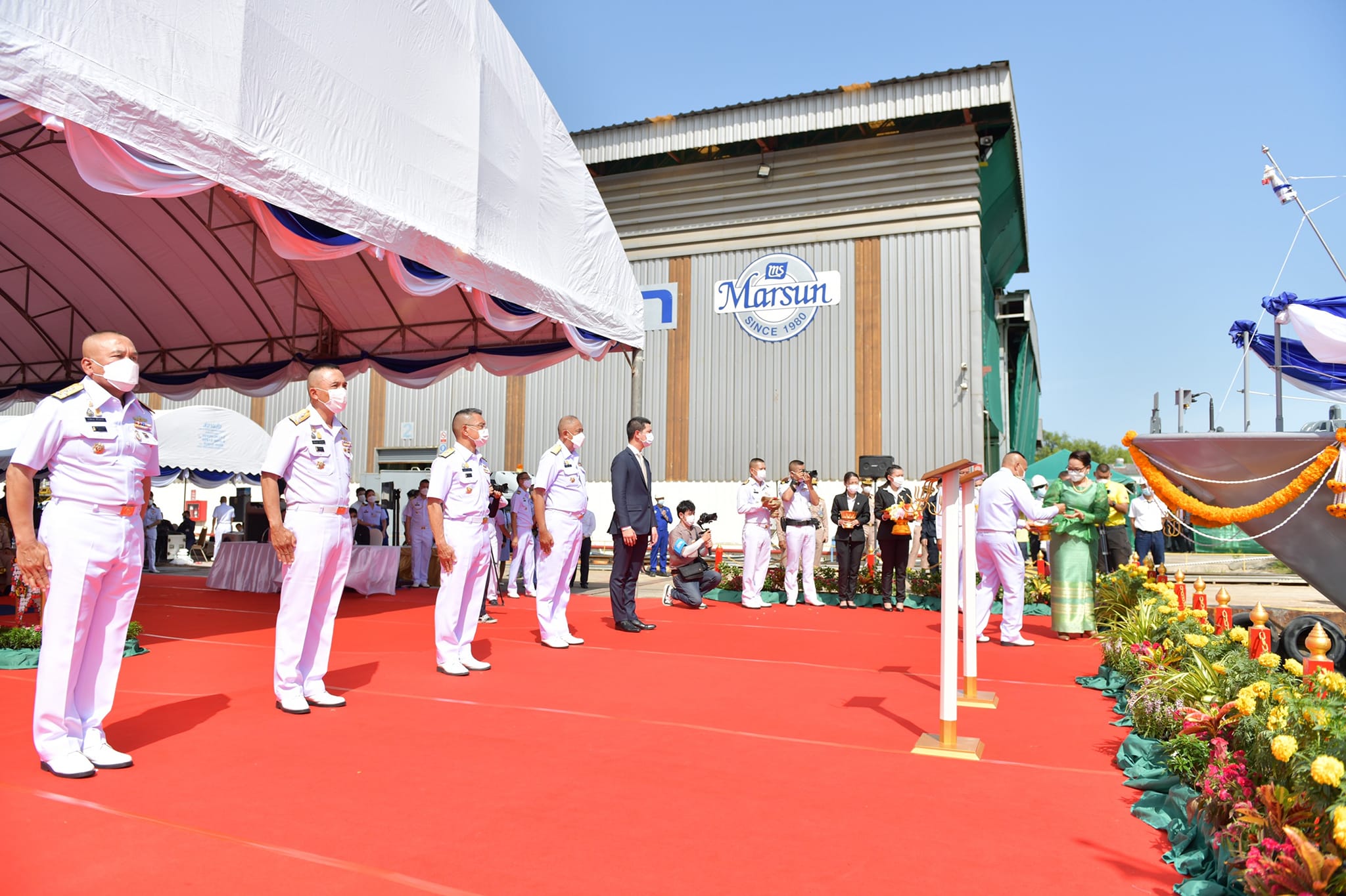 Thailand's Marsun Shipyard Delivers Two Tor 997-class Patrol Boats to Royal Thai Navy
