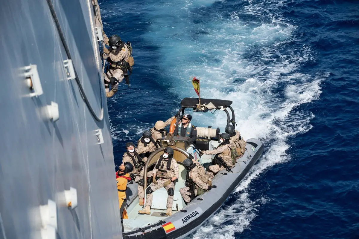 Two Standing NATO Maritime Group Train Together in Mediterranean