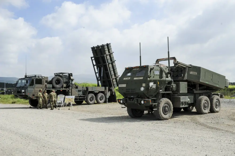 Type 12 Surface-to-Ship Missile and High Mobility Artillery Rocket System