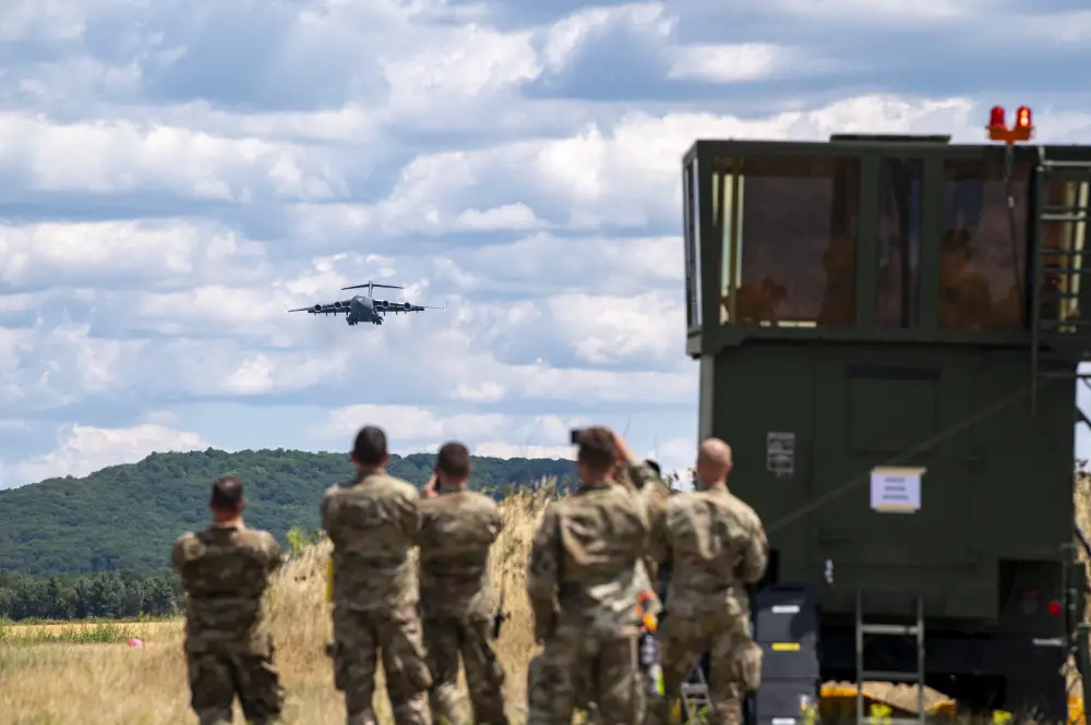 US Air National Guard Deploy Mobile Air Traffic Control at Exercise Patriot 21