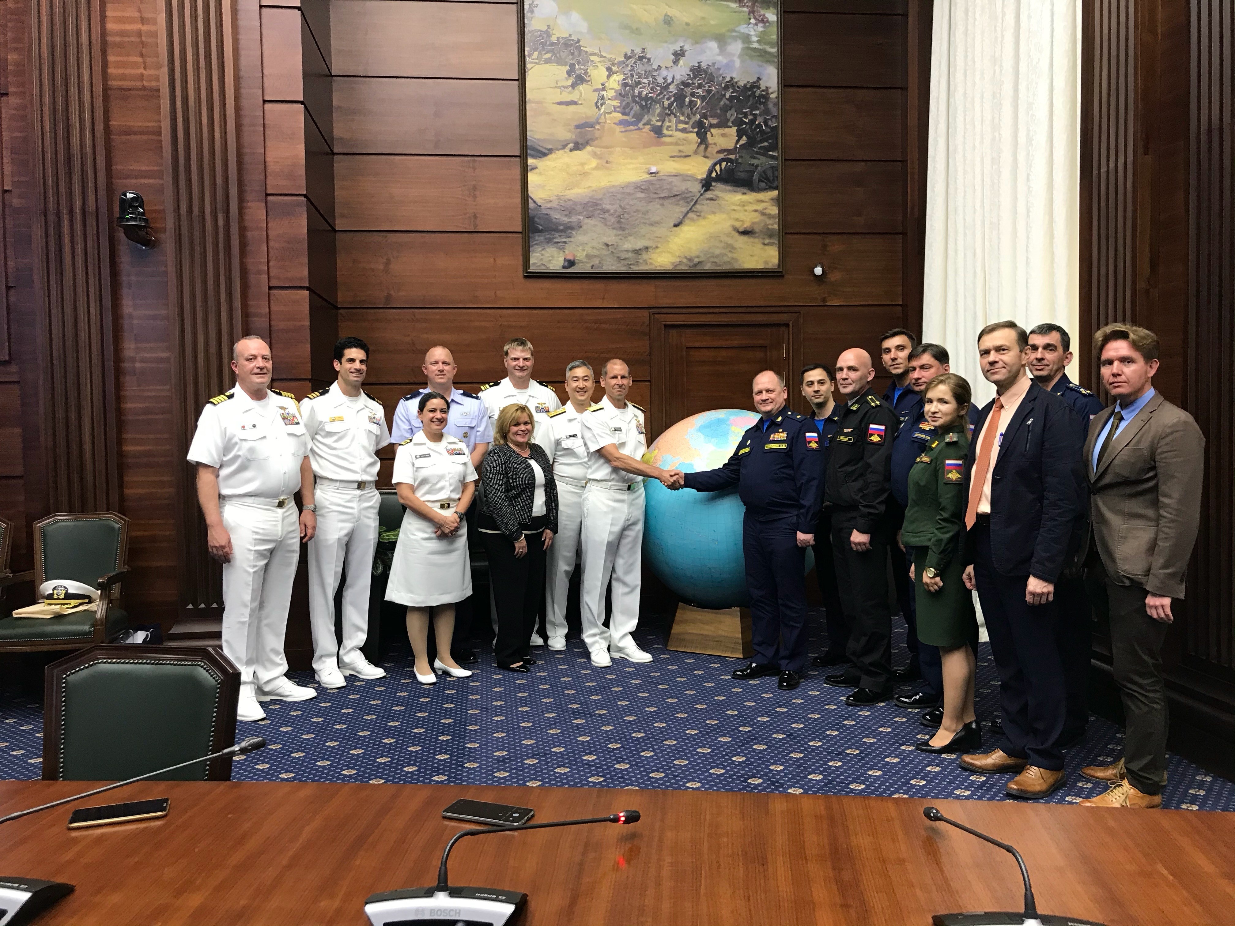 US and Russian Navies Hold Annual INCSEA Consultations in Moscow