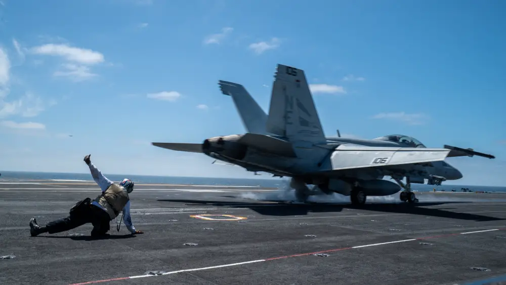 US Navy Carrier Air Wing Two  (CVW-2) Completes Carrier Qualifications Aboard USS Carl Vinson