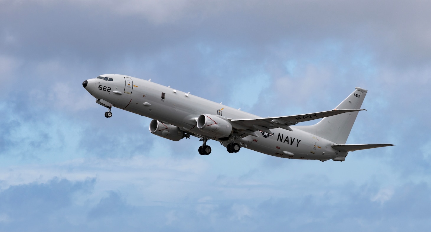 US Navy P-8A Poseidon Successfully Employs Harpoon Missile During Joint Missile Defense Exercise