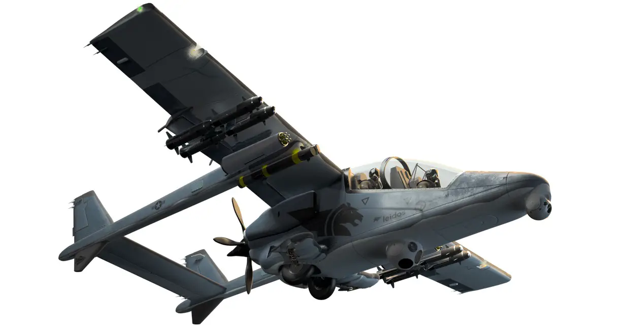 Leidos Bronco II Light Attack Aircraft