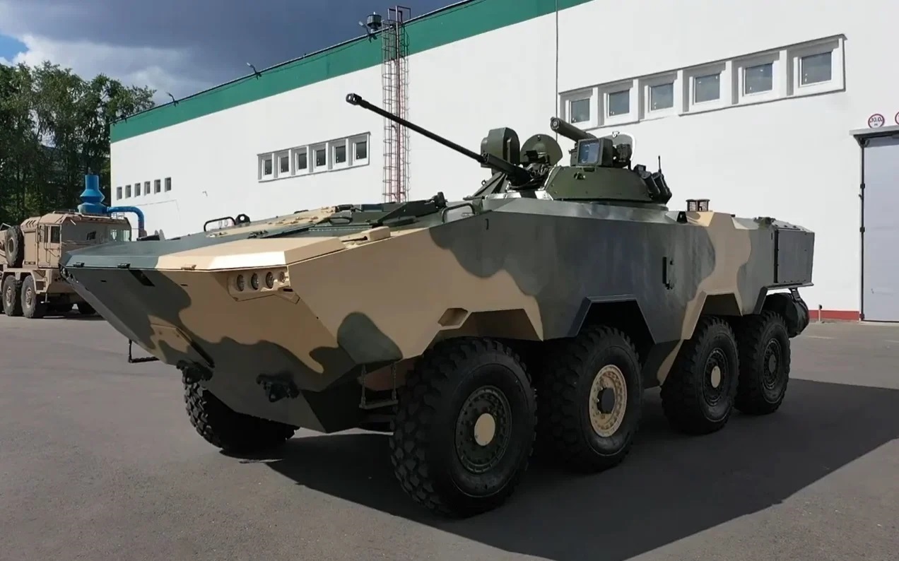Minsk Wheeled Tractor Plant Volat V-2 MZKT-690003 8x8 Armored Personnel Carrier