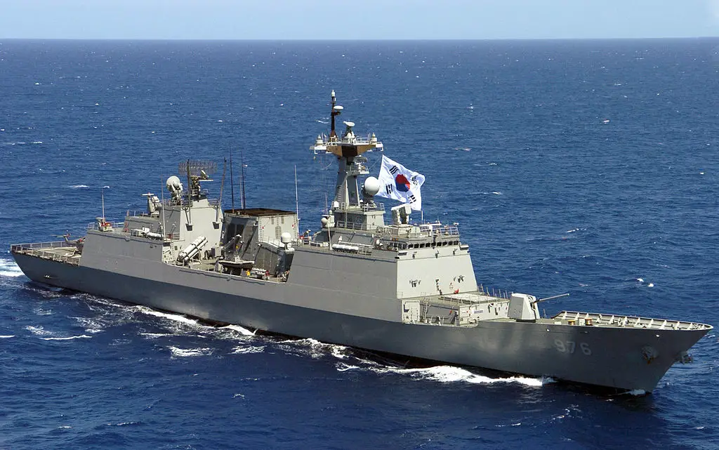 Republic of Korea Navy ROKS Munmu the Great (DDH-976)
