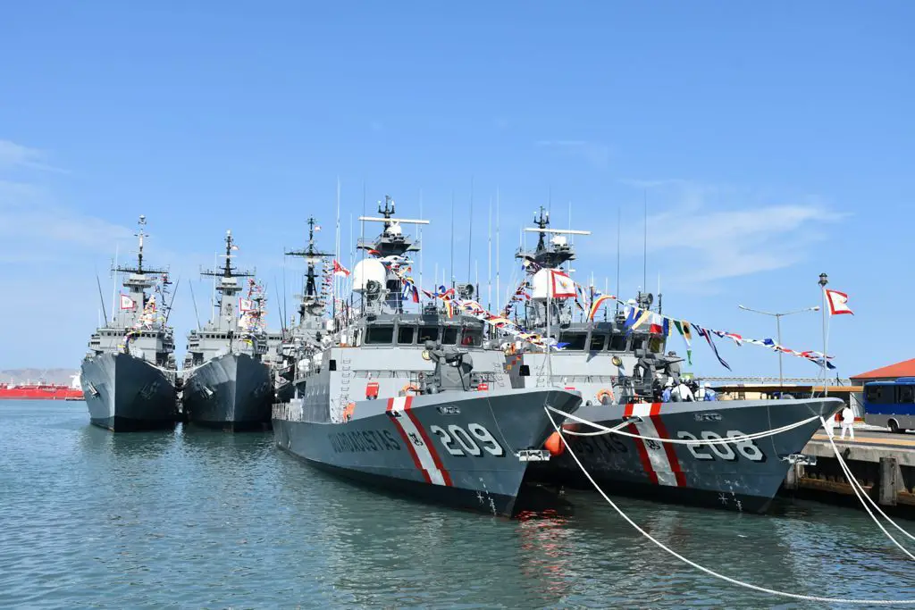 The Peruvian Navy RÃ­o Pativilca Class patrol boats PPMM 208 BAP 