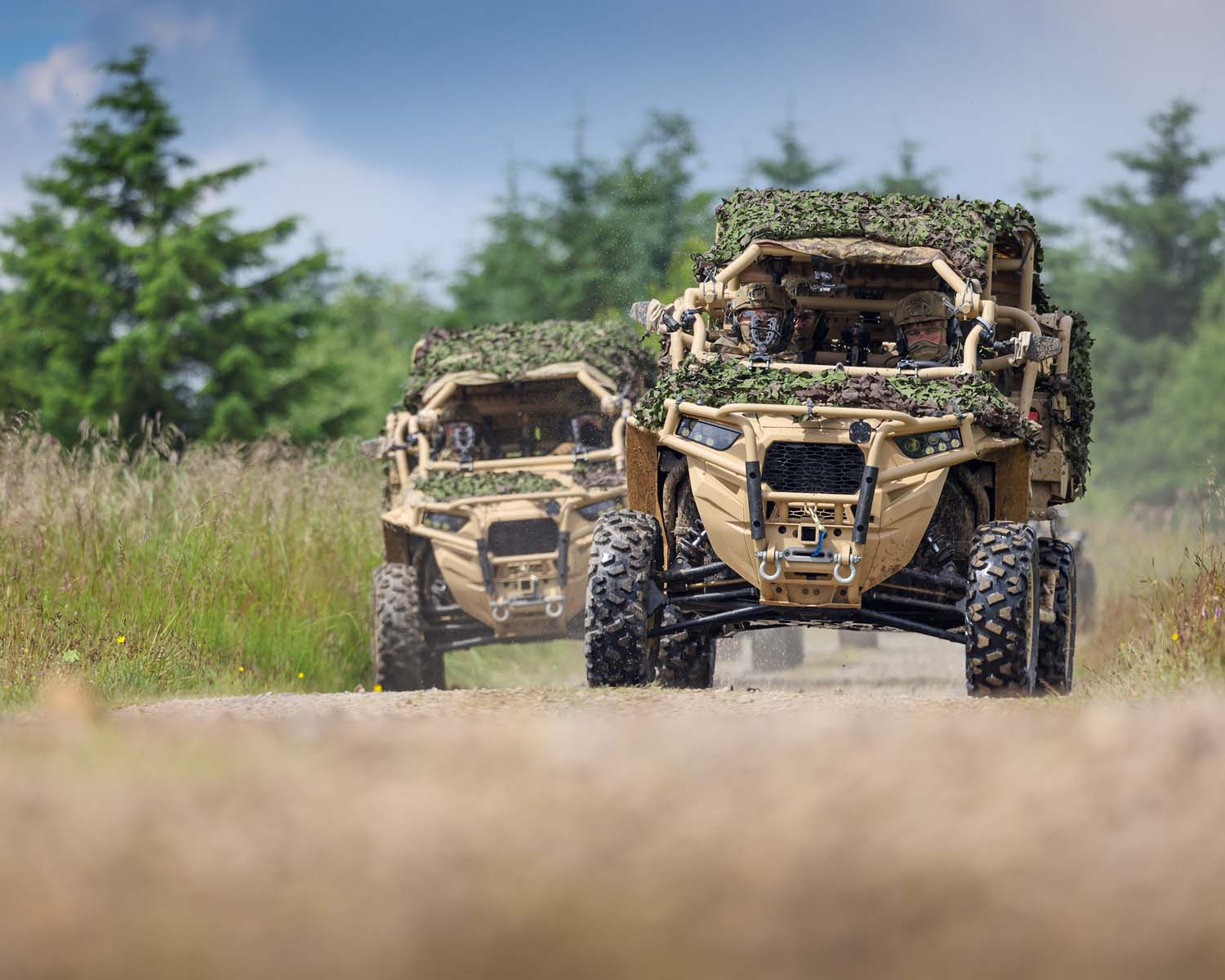 American-made Polaris MRZR-D Ultralight 4x4 Off-roader Tested by Royal Marines