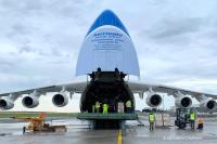 Antonov Airlines Carries Medical Supplies from Germany to Namibia Under NATOâ€™S SALIS Programme