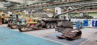 British Army Challenger 2 Main Battle Tanks Prepared for Upgrade