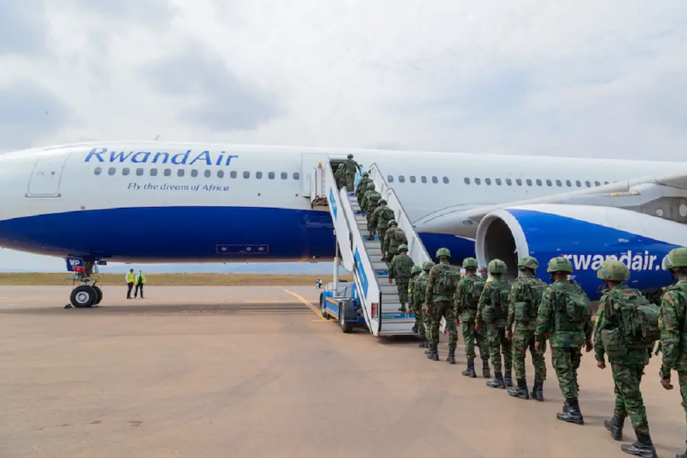 Government of Rwanda Deploys Joint Force to Mozambique
