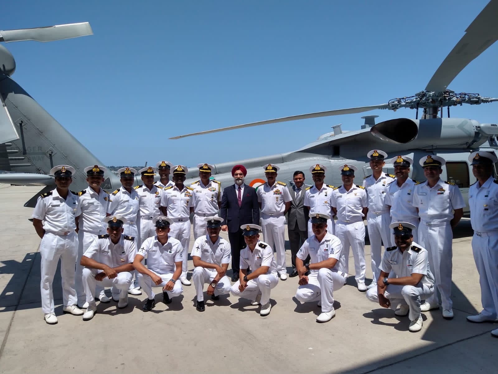 Indian Navy Receives First Two MH-60R Seahawk Utility Maritime Helicopters