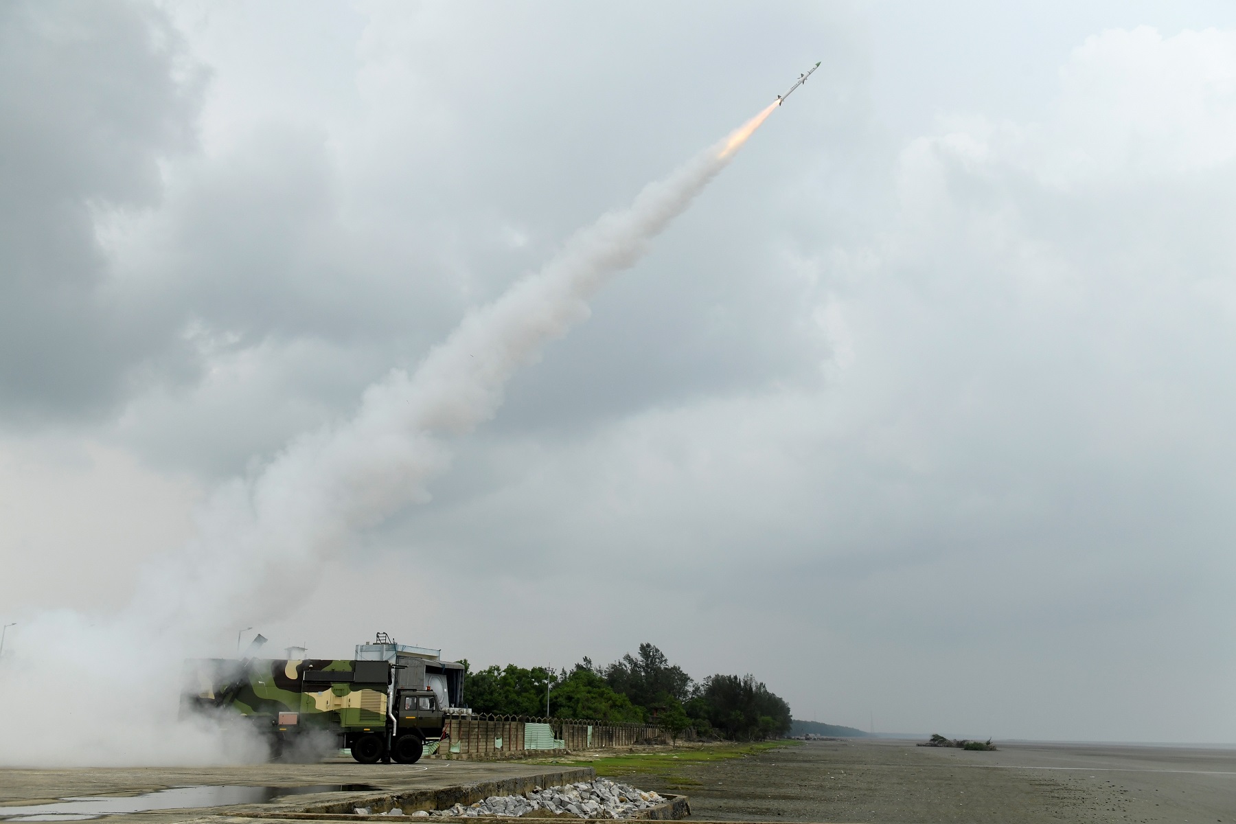 Indian's DRDO Successfully Flight-tests Akash-NG Surface-to-air Missile 