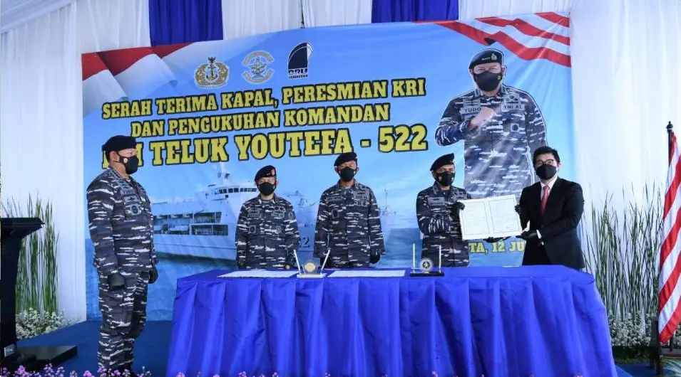 Indonesian Navy Commissions Third Teluk Bintuni-Class Landing Ship Tank