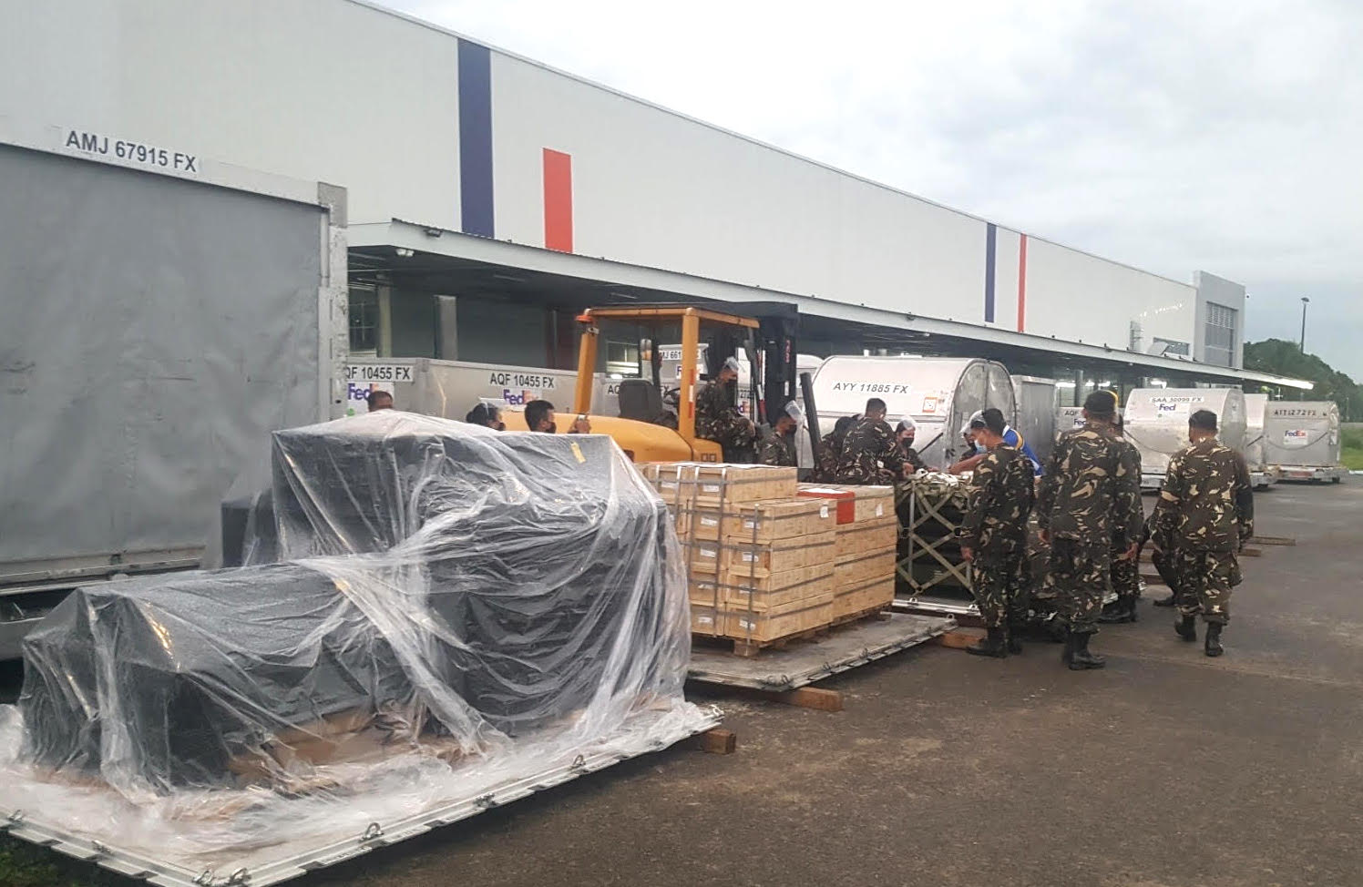 Joint United States Military Assistance Group Delivers New Weapons and Munitions to Philippine Armed Forces