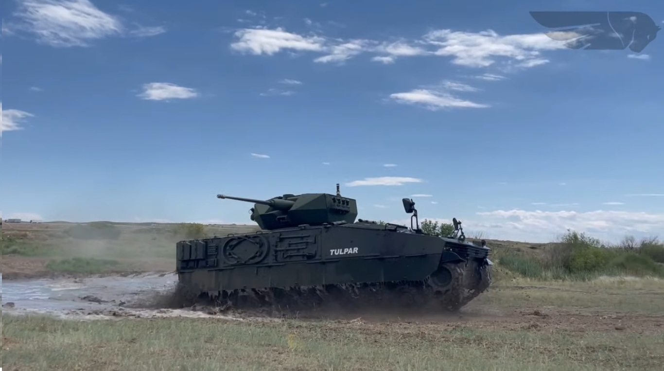 Kazakhstan Ministry of Defense Tests Turkish Tulpar Infantry Fighting Vehicle 