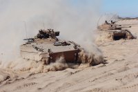 Chilean Army Marder Infantry Fightings Vehicles and Leopard 2 Main Battle Tanks