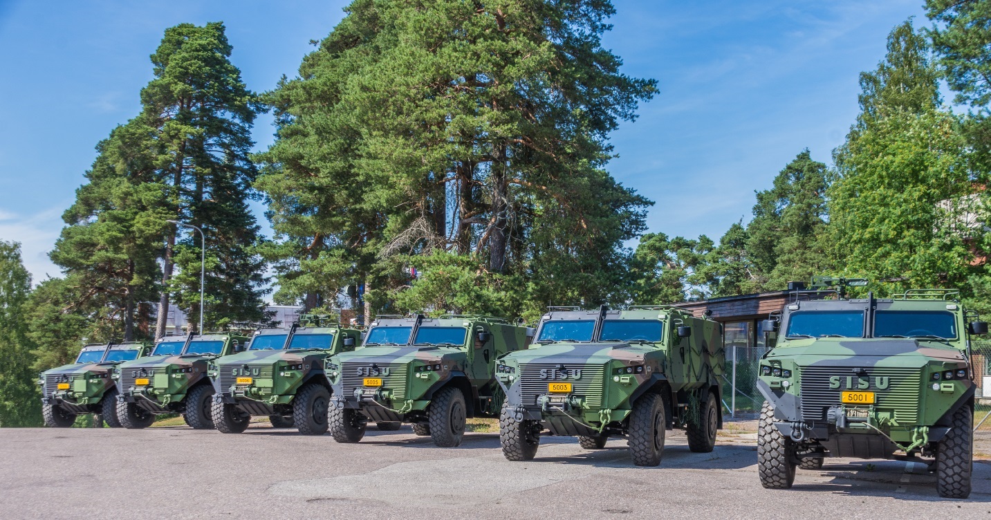 Oy Sisu Auto Ab Delivered Sisu GTP 4x4 off-road Vehicles for Finnish Army 