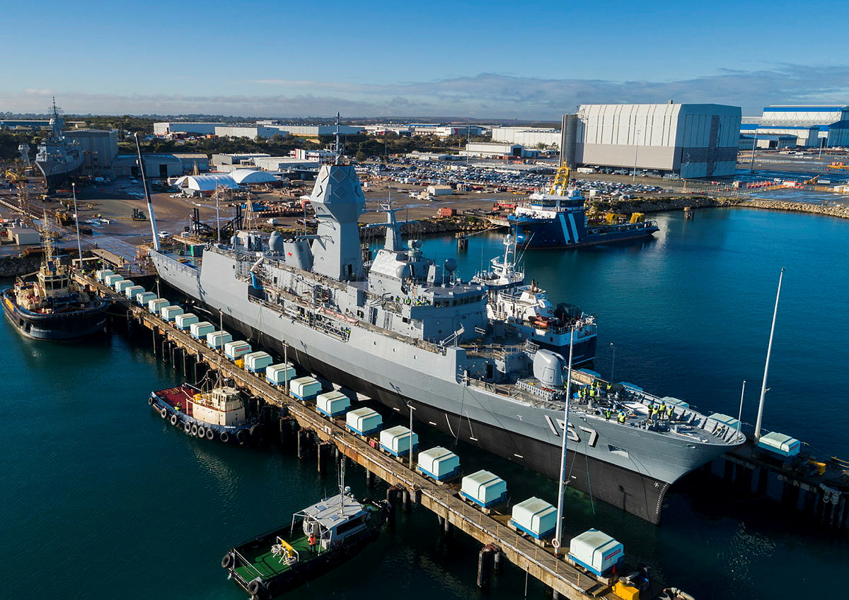 Royal Australian Navy Anzac-class Frigate HMAS Perth Completes AMCAP Upgrades