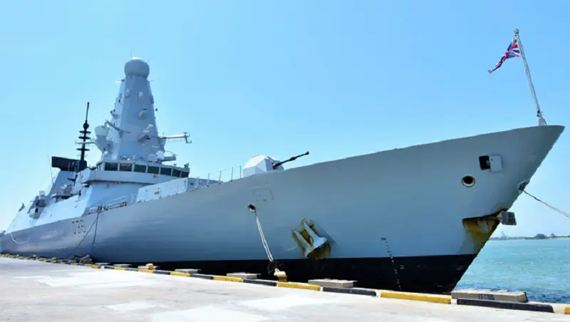 Royal Navy Type 45 Destroyer HMS Defender Makes Goodwill Visit to Brunei Darussalam