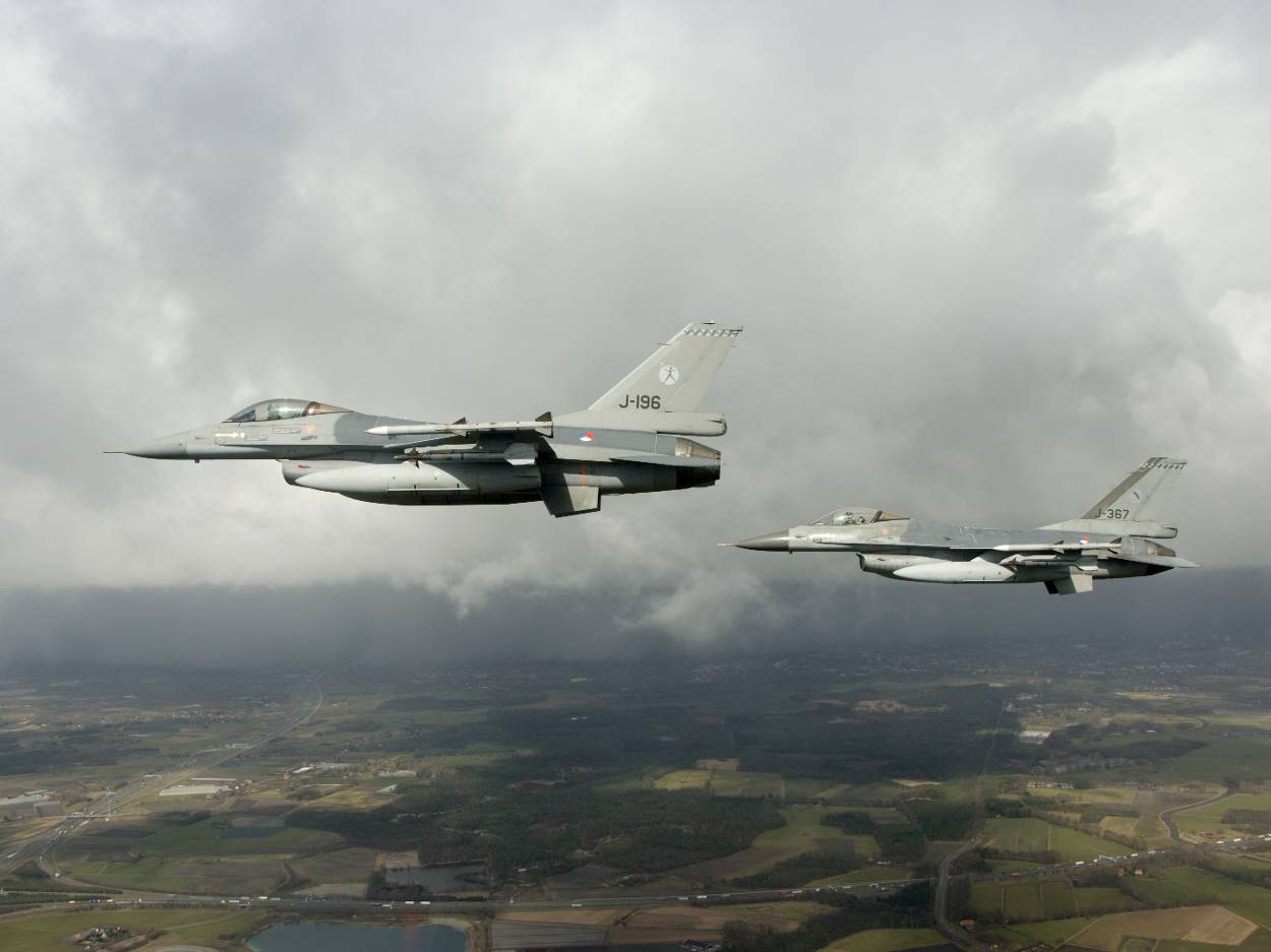 Royal Netherlands Air Force F-16 Fighters