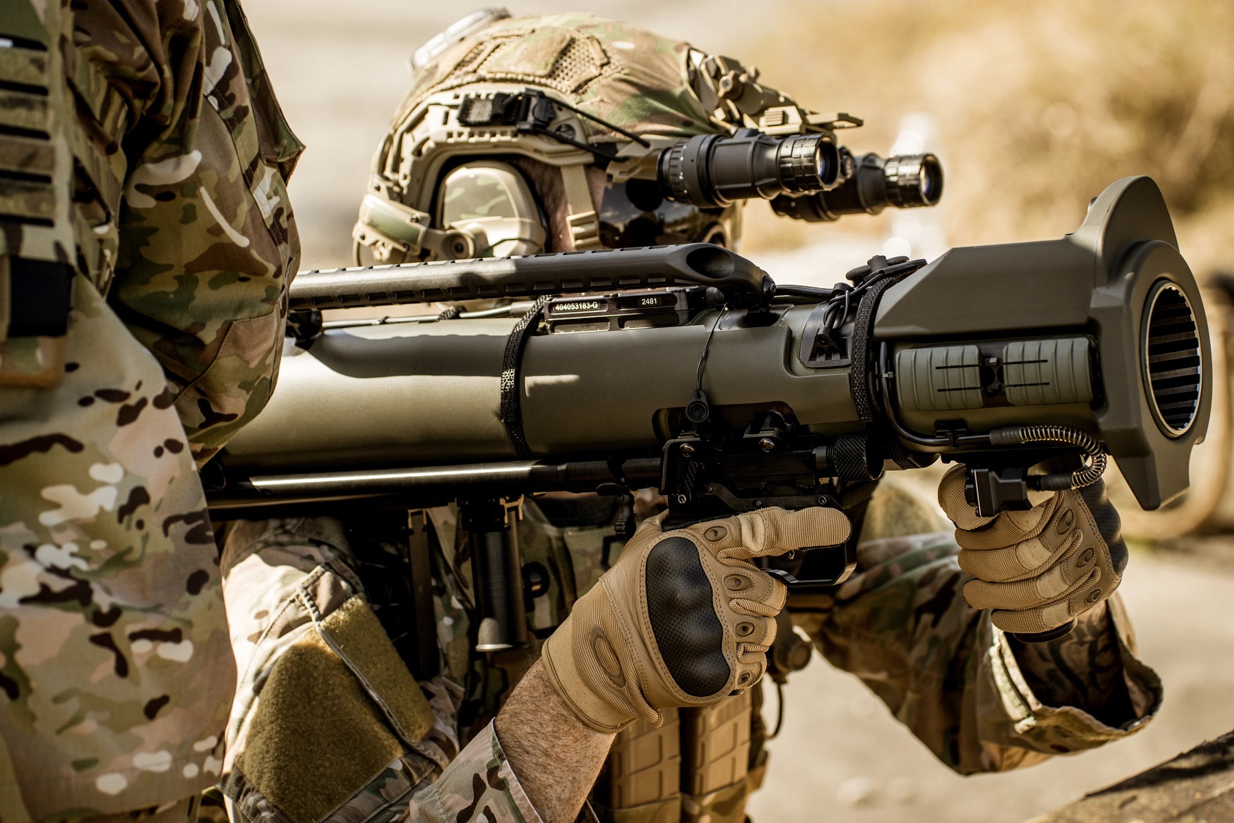 Saabâ€™s Carl-Gustaf system (designated MAAWS in the U.S. Armed Forces)