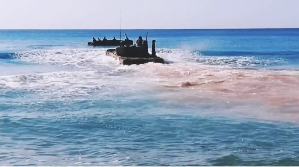 Sprut-SDM1 Amphibious Light Tank to Undergo Firing Trials on the Black Sea