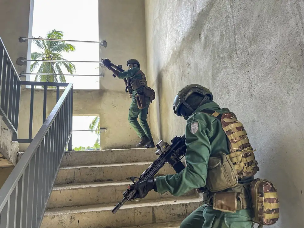 U.S. and CÃ´te d'Ivoirian special operations forces focused on honing basic skills such as close quarters combat, first aid, mission planning and jungle warfare.