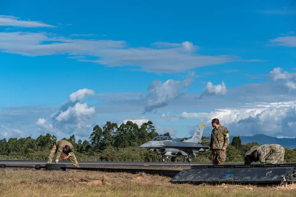 US Air Force 474th EOSS Airmen Complete MAAS Install at Comando Aereo de Combat Number 5, Colombia