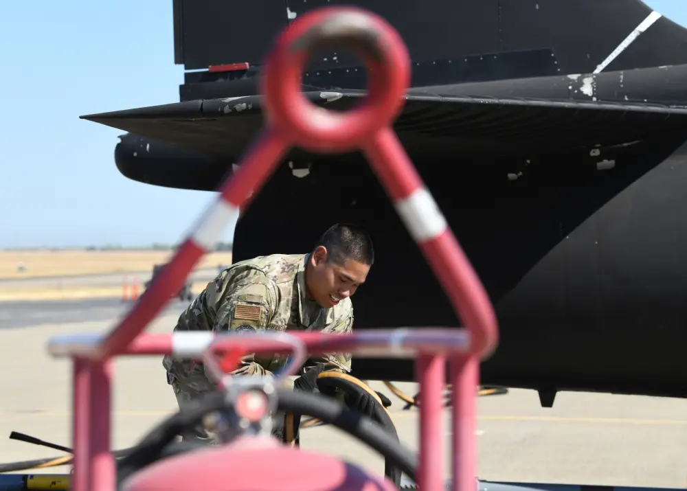 US Air Force 9th Logistics Readiness Squadron Refines Expeditionary Fueling System for U-2 Dragon Lady