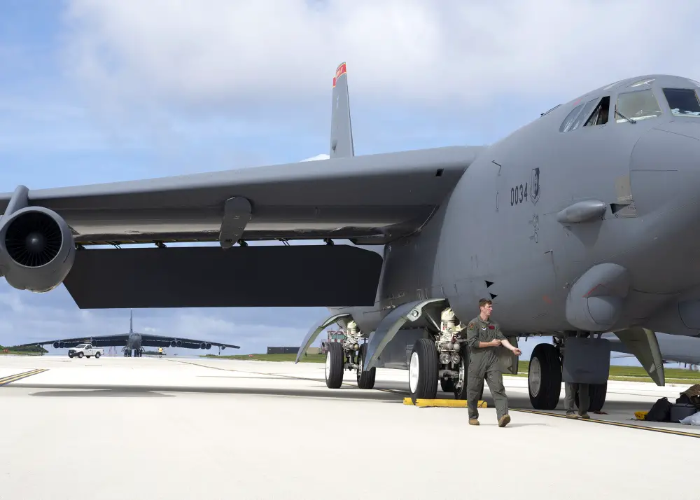 US Air Force B-52 Stratofortresses Deploy to Indo-Pacific in Support of Bomber Task Force