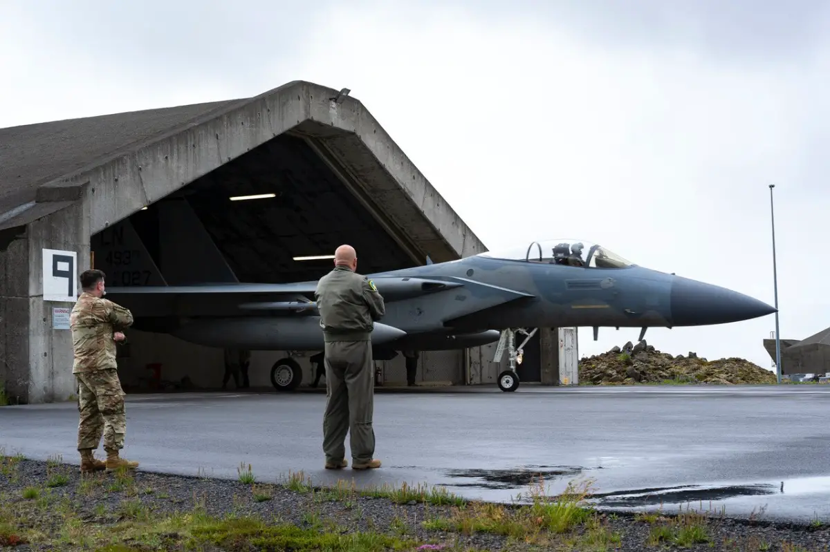 US Air Force F-15s Certified Ready to Safeguard Skies over Iceland