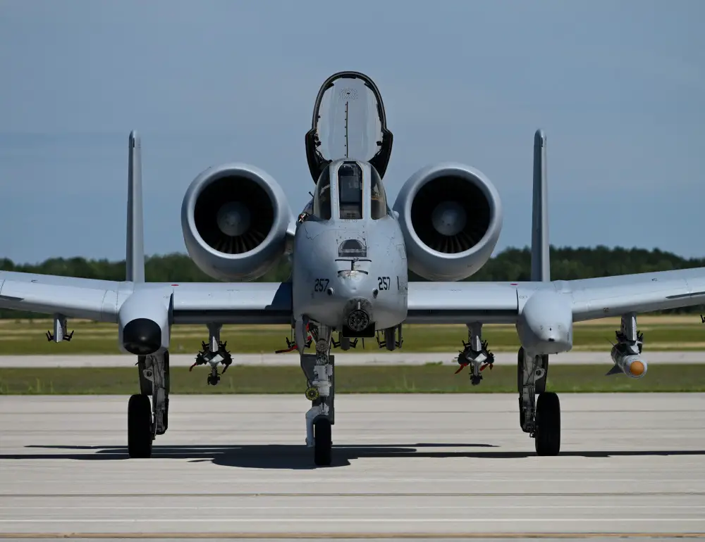 US Air National Guard 107th Fighter Squadron A-10 Thunderbolt II Aircraft