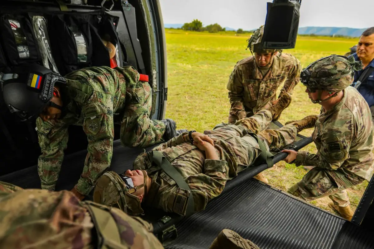 US Army South Develops Medical Evacuation Rehearsals with Colombian Army Combat Medics