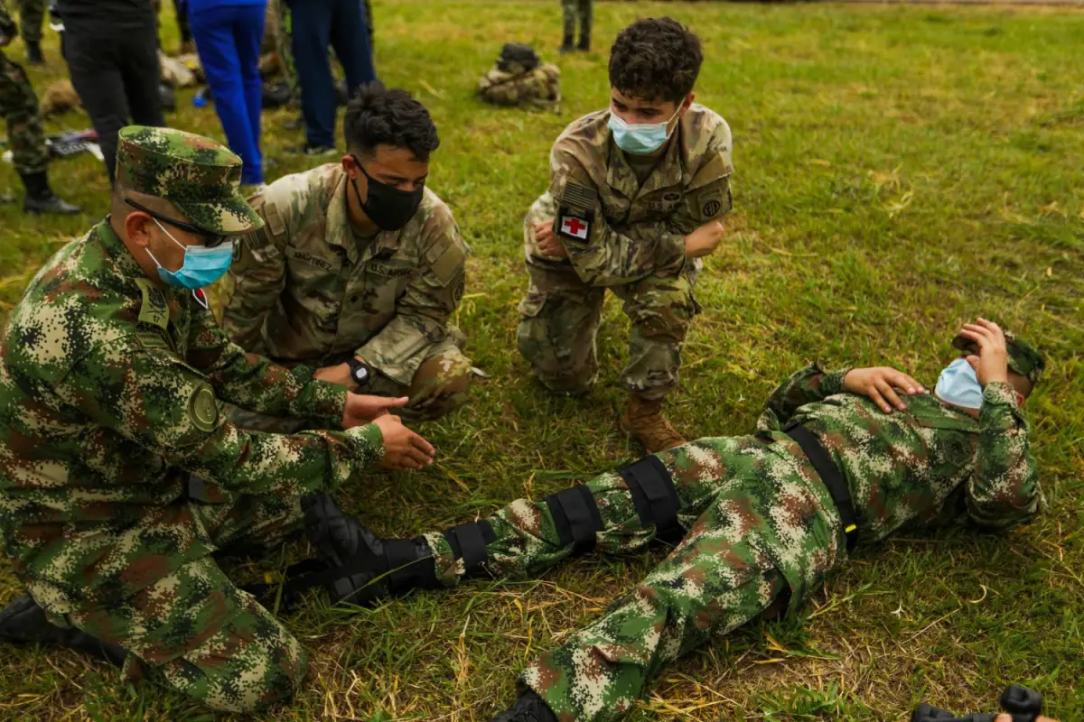 US Army South Develops Medical Evacuation Rehearsals with Colombian Army Combat Medics
