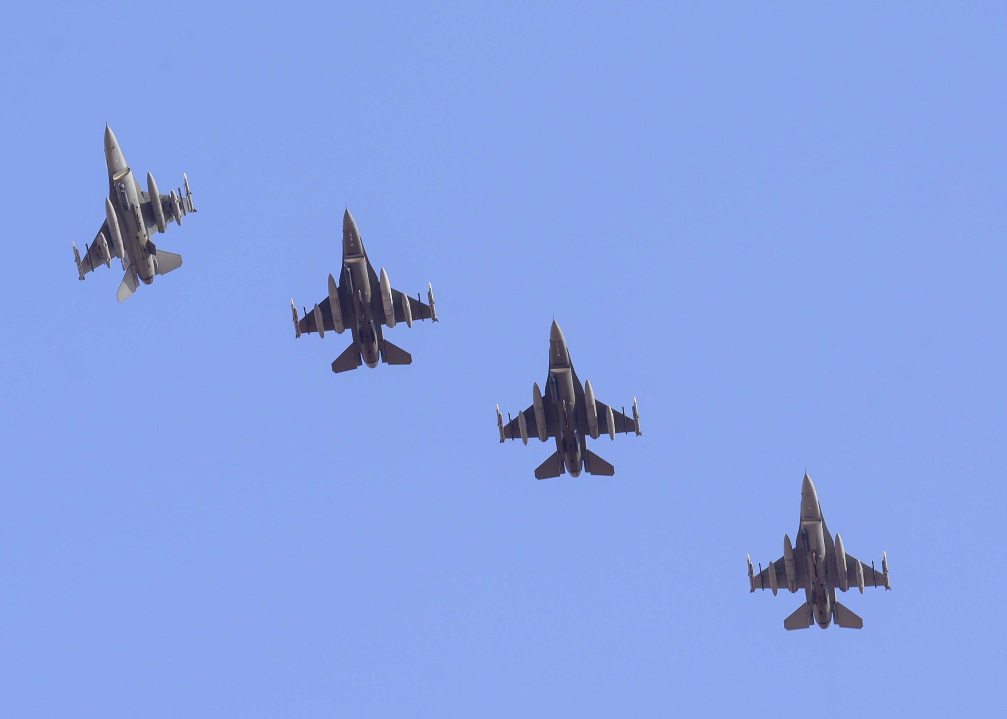US District of Columbia Air National Guard F-16 Fighters Arrive in Kingdom of Saudi Arabia